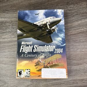 Microsoft Flight Simulator 2004 A Century of Flight PC CD-ROM